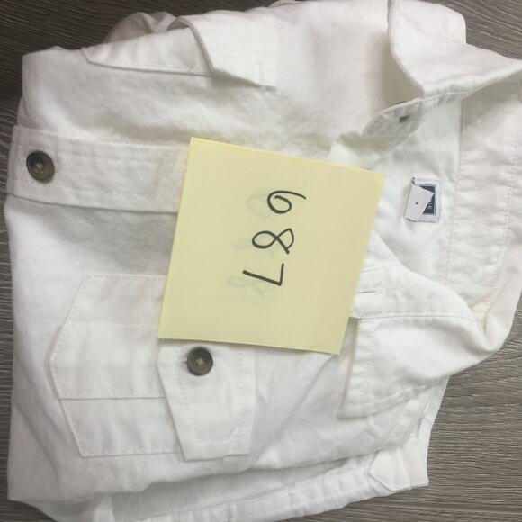 Janie and Jack Kids Boys Button Down Long Sleeve Shirt 100% Cotton White Size 3 - Picture 6 of 6